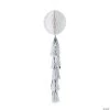 White Tasseled Honeycomb Decoration