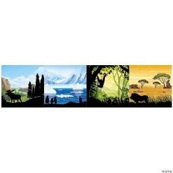 Wild Encounters VBS Biomes Backdrop - 6 Pc.