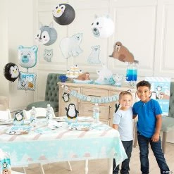 Winter Animals 18" Mylar Balloons - 3 Pc. -Party Decorations Sales Shop winter animals 18 mylar balloons 3 pc 14092032 a02