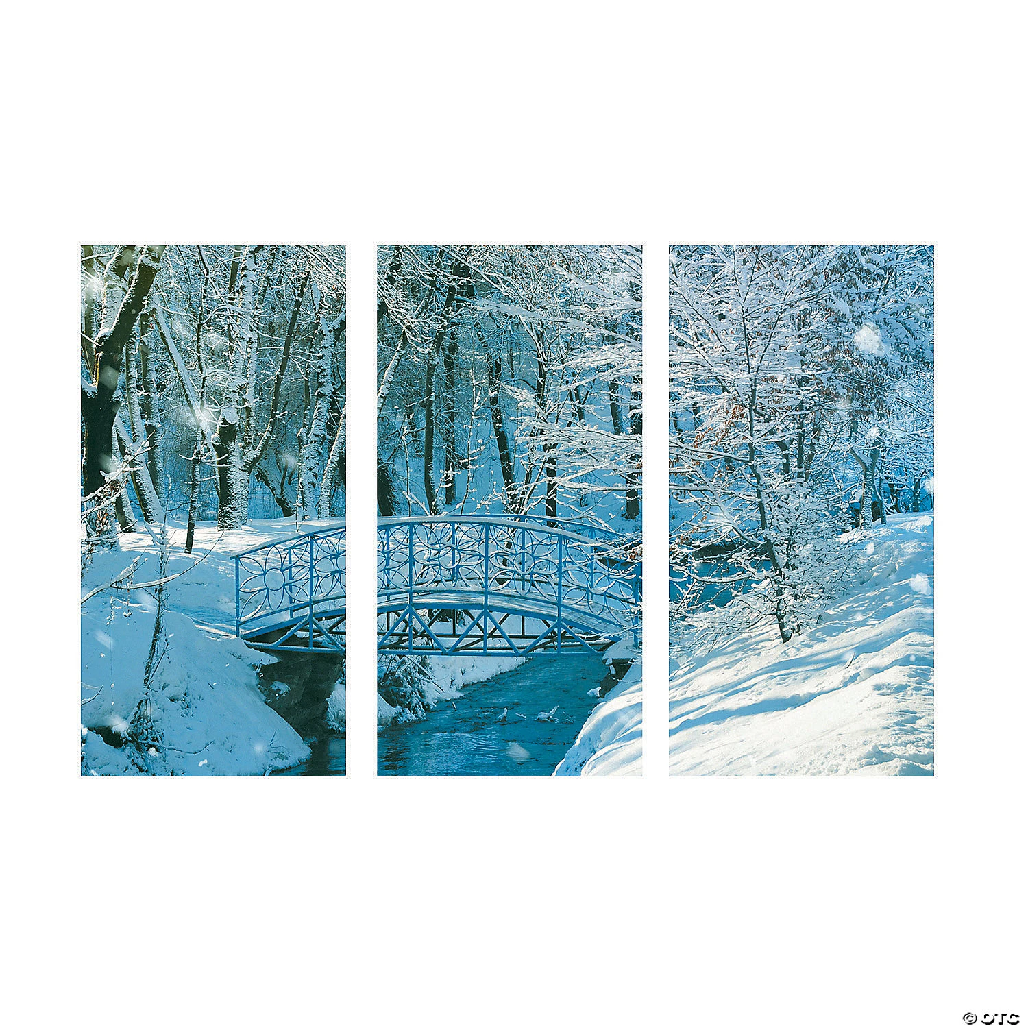 Winter Wonderland Backdrop - 2 Pc. 4 Winter Wonderland Backdrop - 2 Pc. - Image 2