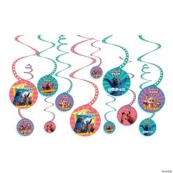 Wonder Park Hanging Swirl Decorations - 12 Pc.