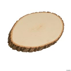 Wood Medium Oval Centerpiece