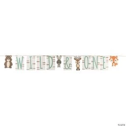 Woodland Party Pennant Banner