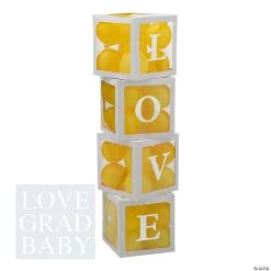 Balloon Block Boxes Kit - 87 Pc. 8 Balloon Block Boxes Kit - 87 Pc. -Party Decorations Sales Shop yellow balloon block boxes kit 87 pc 13993248 a02