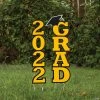 Class of 2022 Graduation Party Yard Stakes - 2 Pc. -Party Decorations Sales Shop yellow class of 2022 yard stakes 2 pc 14100040