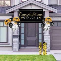 Graduation Outdoor Decorating Kit - 30 Pc.