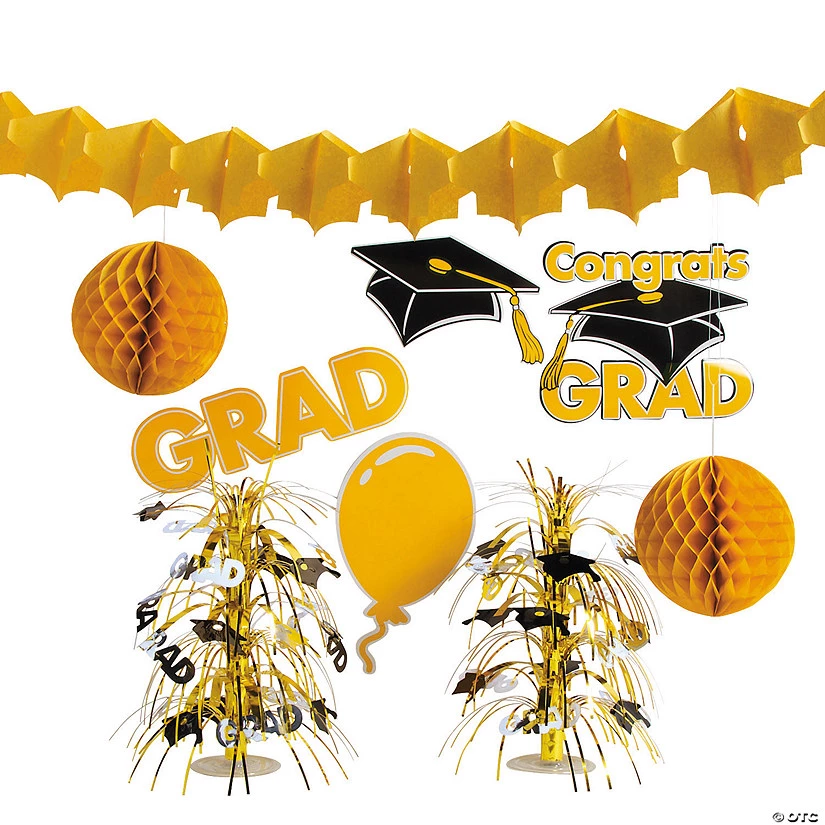 Graduation Party Decorating Kit - 9 Pc. 3 Graduation Party Decorating Kit - 9 Pc.